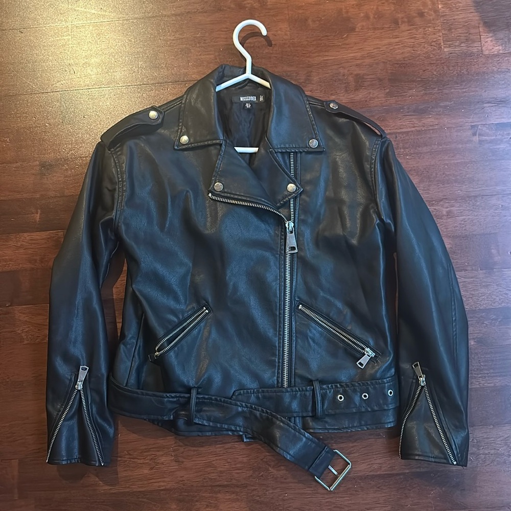 Faux Leather Jacket